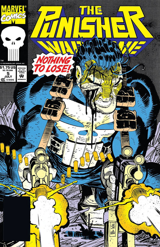 Marvel Comics Punisher War Zone #5 Modern Age 1992