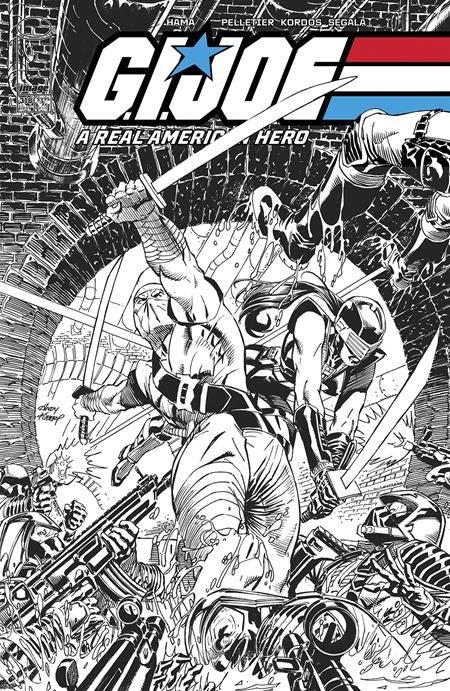 Image Comics G.I. Joe: A Real American Hero #318 B&W Variant Modern Age 2025