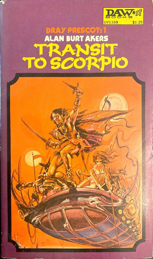 Transit to Scorpio by Alan Burt Akers 1972 Daw UY1169 Paperback First Print