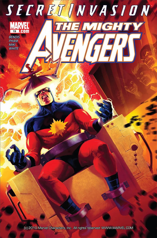 Marvel Comics Mighty Avengers #19 Modern Age 2008 Secret Invasion