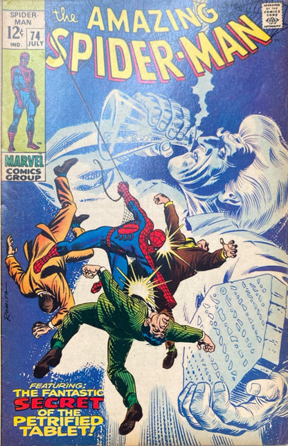 Marvel Comics Amazing Spider-man #74 Silver Age 1969 First Silver Mane
