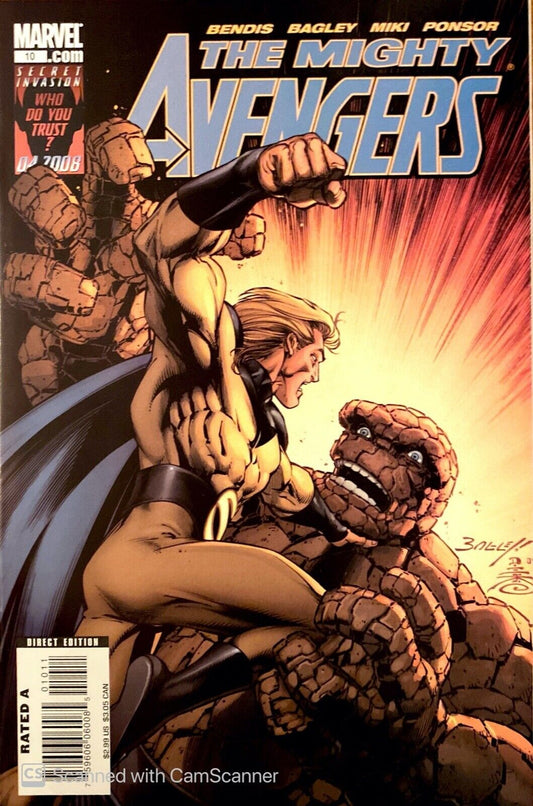 Marvel Comics Mighty Avengers #10 2008 Modern Age