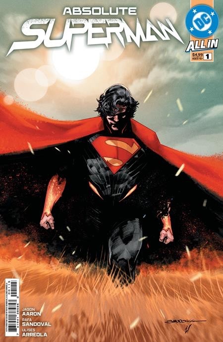DC Comics Absolute Superman #1 5th Print Modern Age 2025