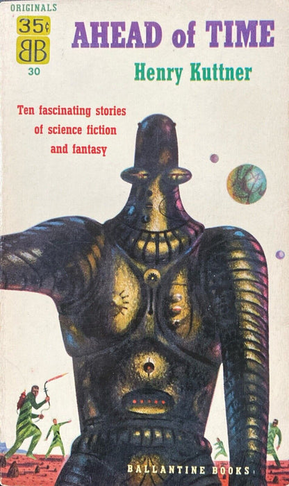Ahead of Time by C.M. Kornbluth 1953 Ballantine 30 Paperback