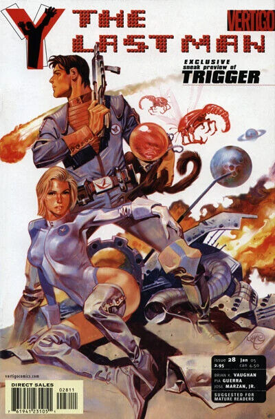 Vertigo Comics Y the Last Man #28 2005 Modern Age