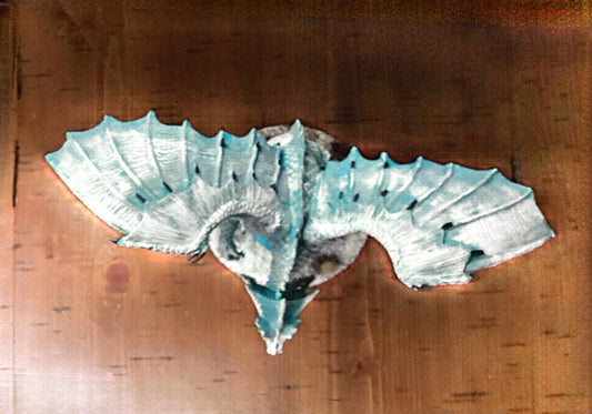 Dungeons & Dragons White Dragon Mini figure Custom Paint