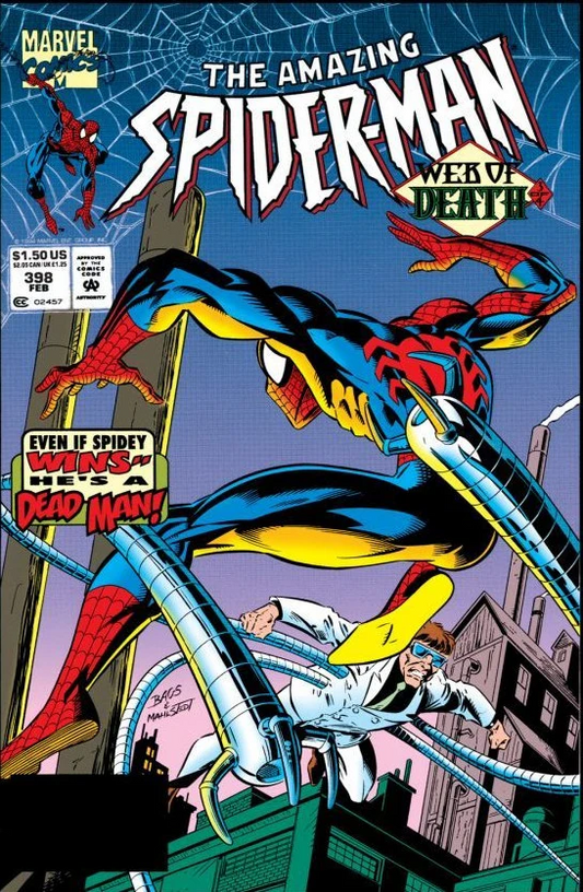 Marvel Comics Amazing Spider-Man #398 Modern Age 1995