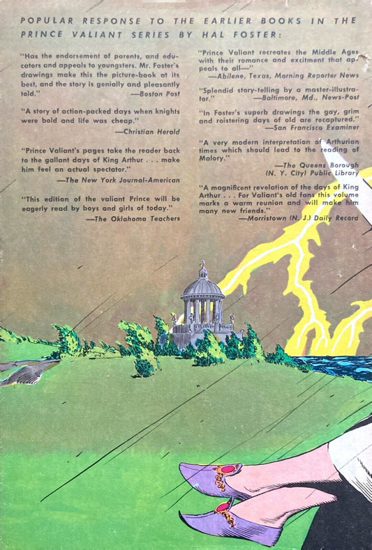 Prince Valiant and the Golden Princess (Vol. 5) by Hal Foster 1976 Hardcover