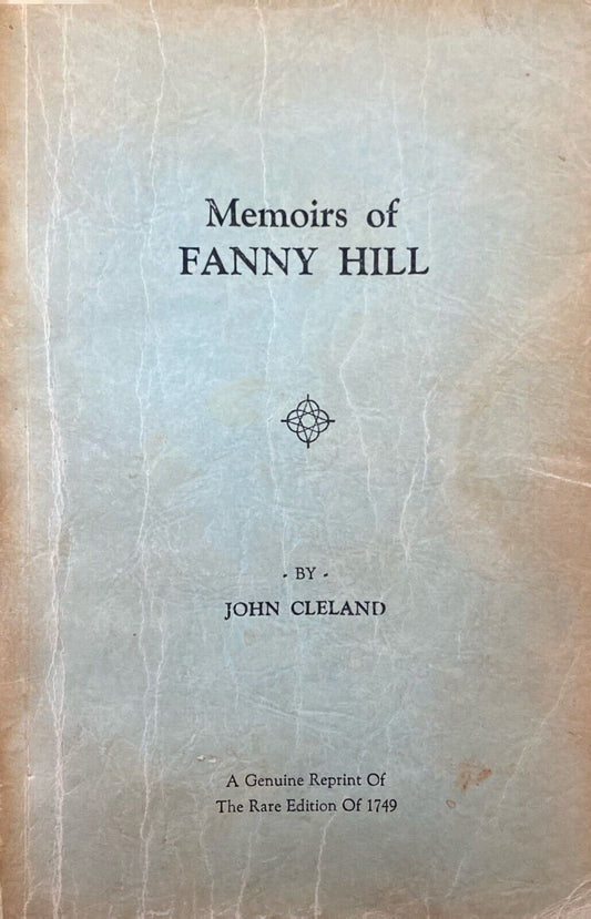 Memoirs of Fanny Hill by John Cleland 1963 Valhalla Books Paperback