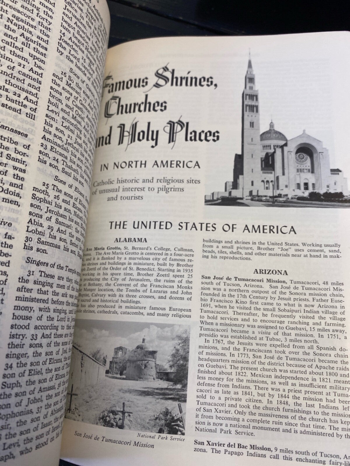 Holly Bible (Parish Edition) 1968 Catholic Bible Publishers leather-bound