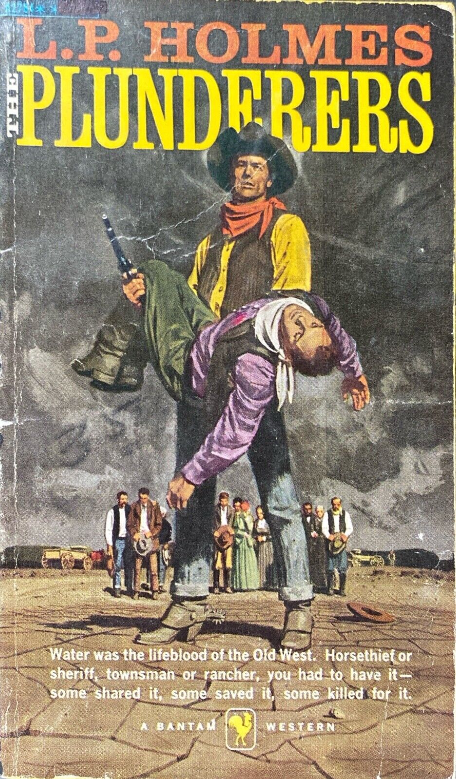 The Plunderers by L.P Holmes 1963 Bantam A2764 Paperback