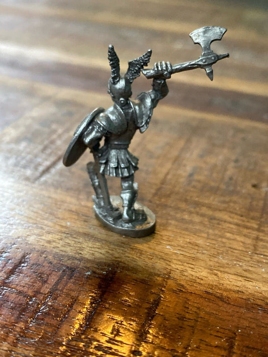 Anti-Paladin with Axe TTRPG Tabletop Pewter Miniature  Ral Partha D&D 6801