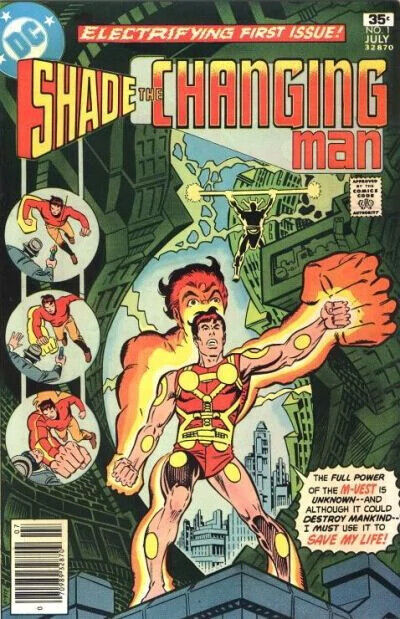 DC Comics Shade the Changing Man #1 Bronze Age 1977 First Appearance Shade