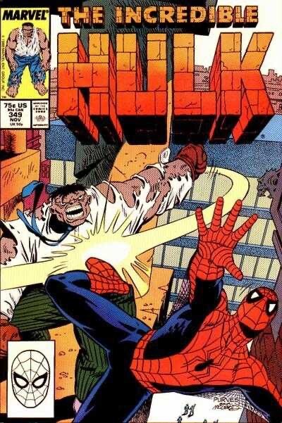 Marvel Comics Incredible Hulk #349 Copper Age 1988