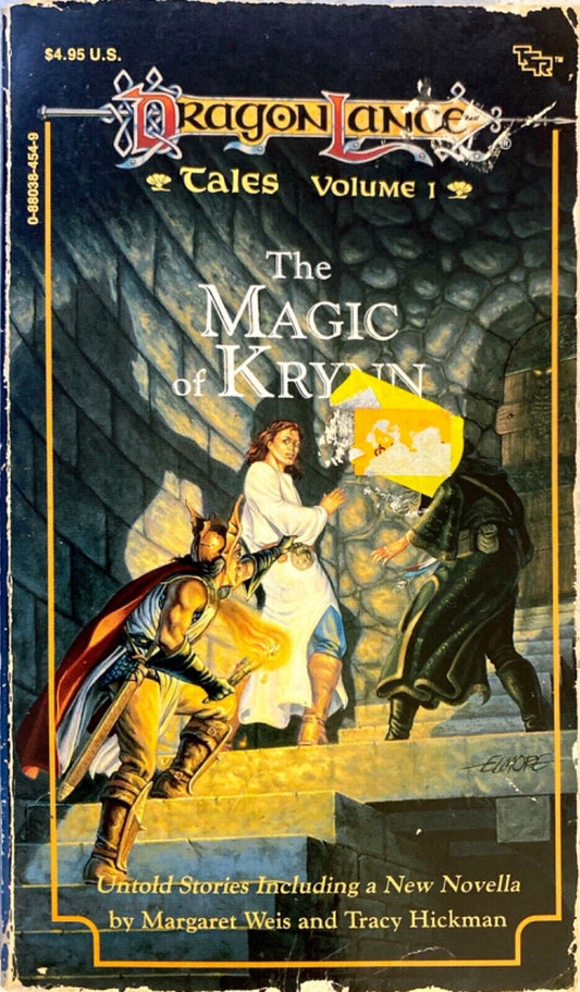 The Magic of Krynn by M. Weis & T. Hickman 1987 TSR Paperback Dragonlance