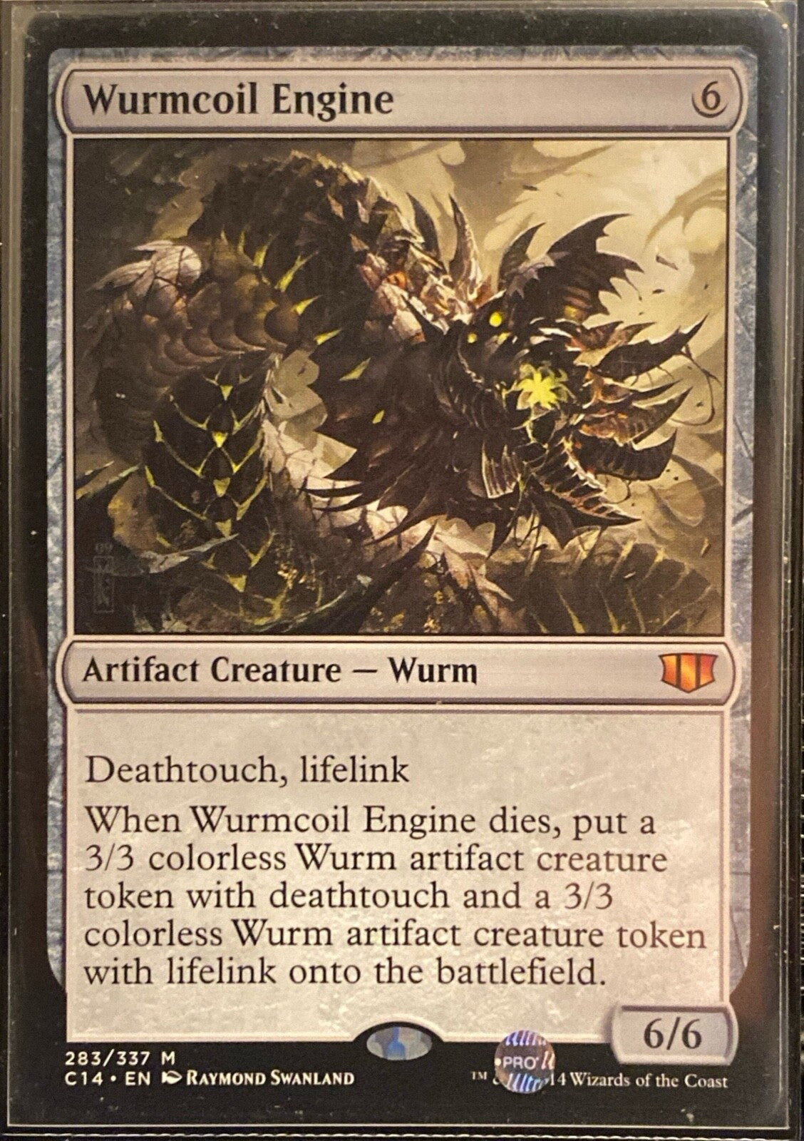 Magic the Gathering (MTG) Wurmcoil Engine Commander 2014
