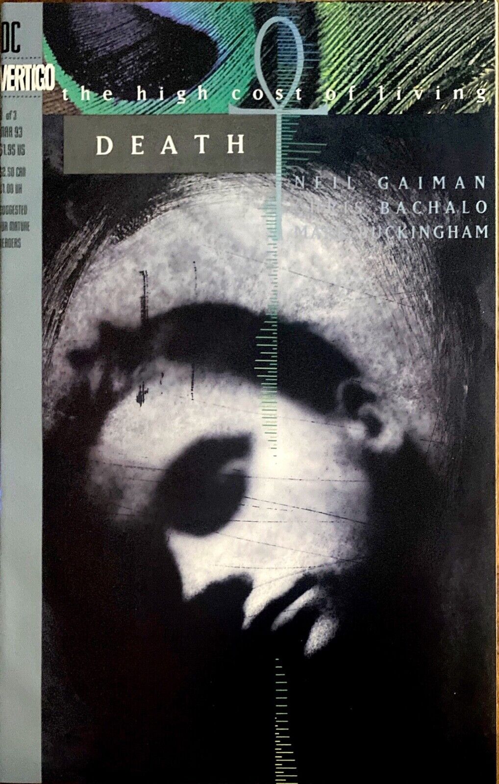 DC Vertigo Comics Death: The High Cost of Living #1 Modern Age 1993