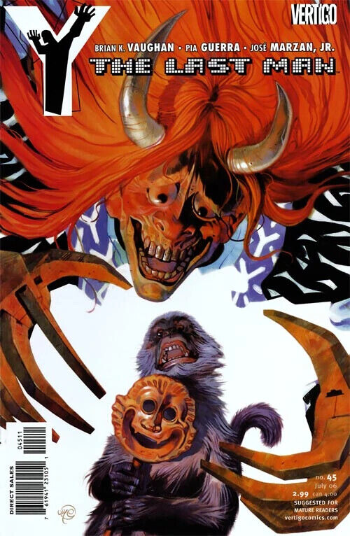 Vertigo Comics Y the Last Man #45 2006 Modern Age