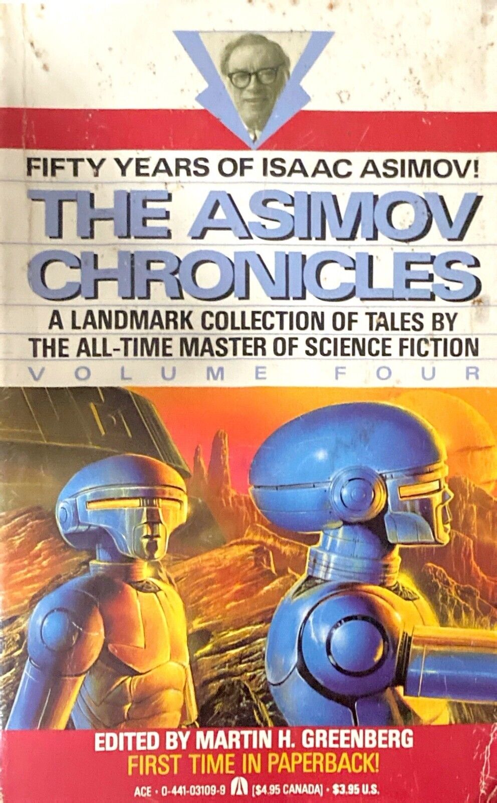The Asimov Chronicles Volume Four by Isaac Asimov 1991 Ace Paperback