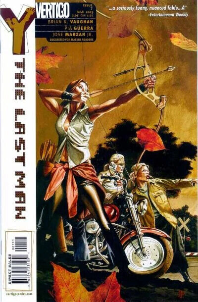 Vertigo Comics Y the Last Man #7 2003 Modern Age