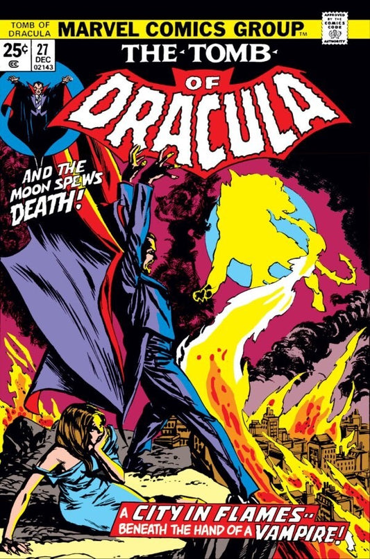 Marvel Comics Tomb of Dracula #27 Bronze Age 1974