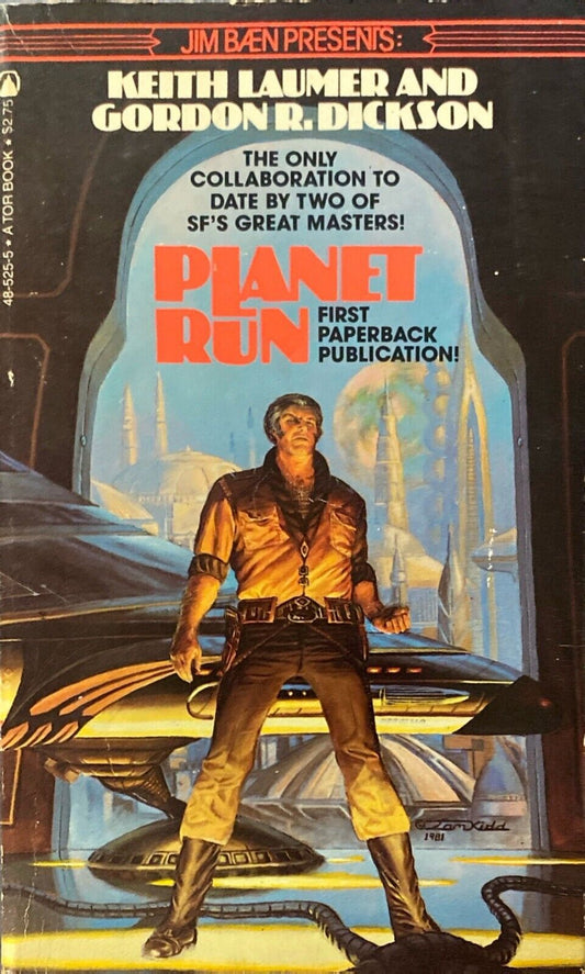 Planet Run by Keith Laumer & Gordon Dickson 1983 Tor Paperback