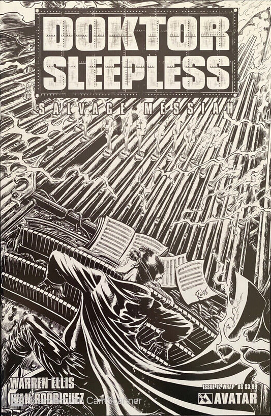 Avatar Press Doctor Sleepless #12 Modern Age 2009 Wrap Variant