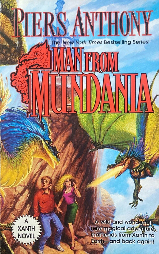 Man From Mundania by Piers Anthony 2000 Tor Paperback