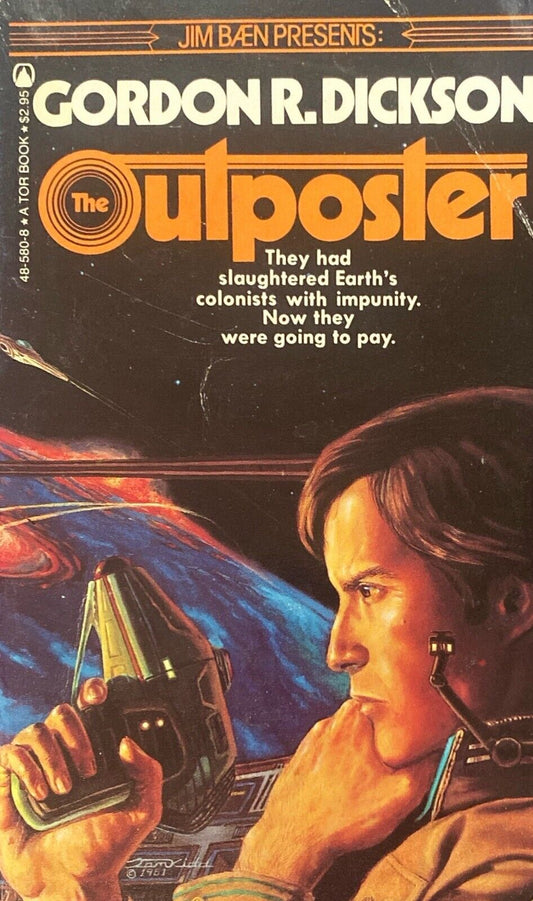 The Outposter by Gordon R. Dickson 1982 Tor Paperback