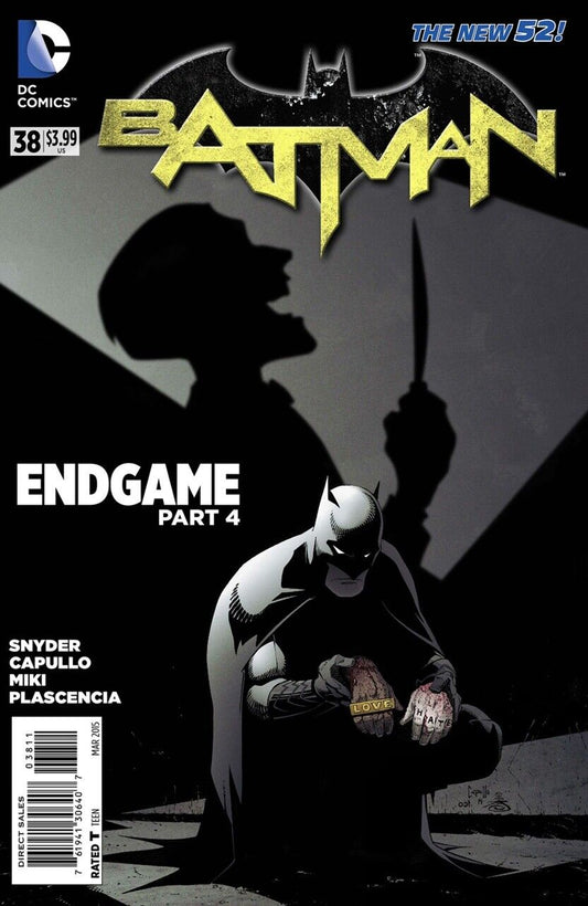 DC Comics Batman #38 Modern Age 2015 Endgame