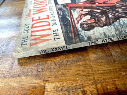 The Wide World Magazine No. 219 Vol. 37 July 1916 London Pulp