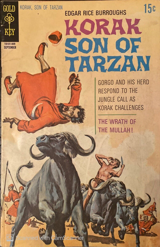 Gold Key Comics Korak Son of Tarzan #37 Bronze Age 1970