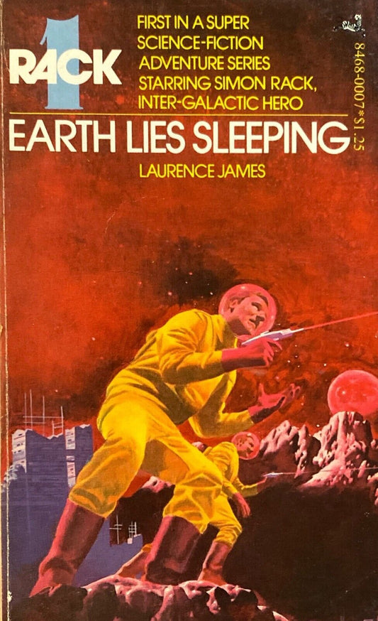 Earth Lies Sleeping by Laurence James 1974 Zebra Paperback