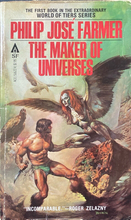The Makers of Universes by Philip Jose Farmer c.1980 Ace Paperback