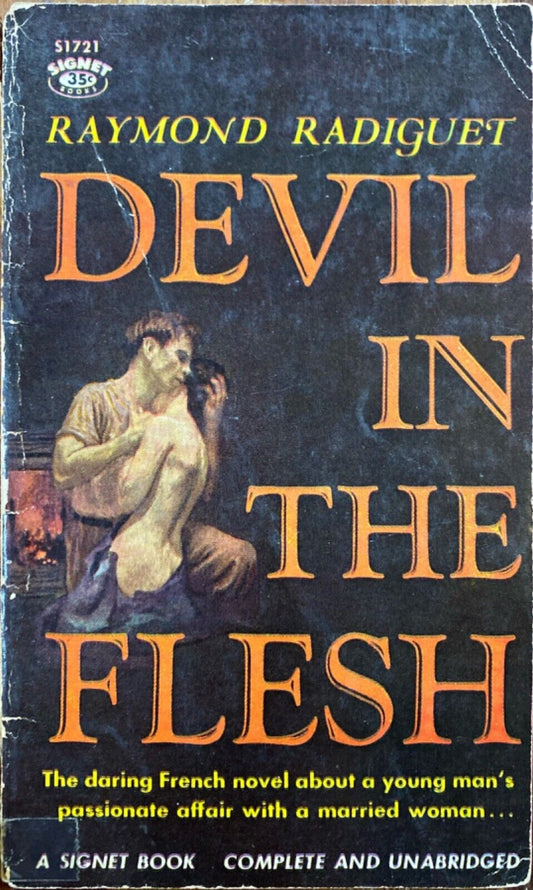 Devil in the Flesh by Raymond Radiguet 1959 Signet S1721 Paperback