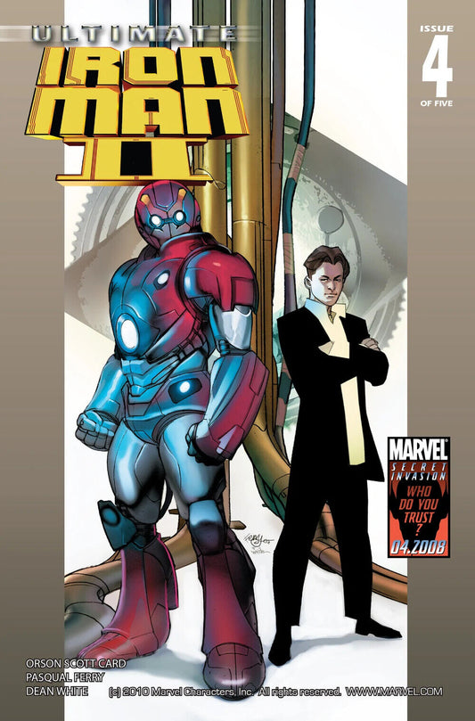 Marvel Comics Ultimate Iron Man II #4 Modern Age 2008