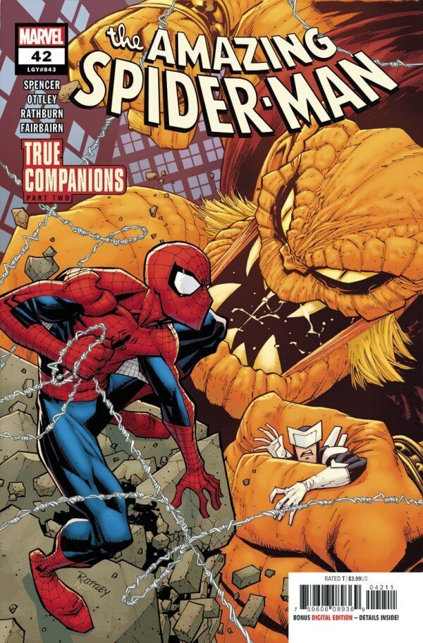 Marvel Comics Amazing Spider-man #42 Legacy #843 Modern Age 2020