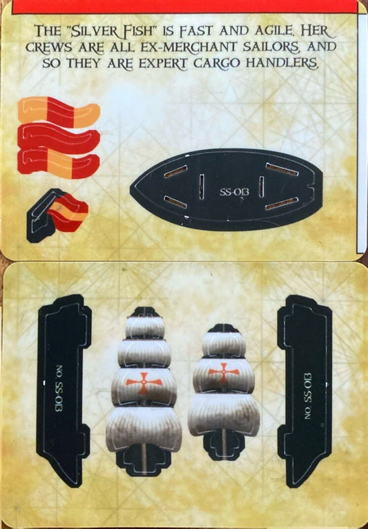 WizKids Pirates CSG of the Spanish Main SS-013 Pescados de Plata