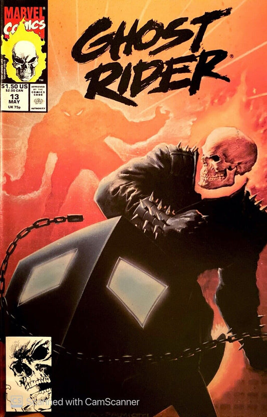 Marvel Comics Ghost Rider #13 Copper Age 1991