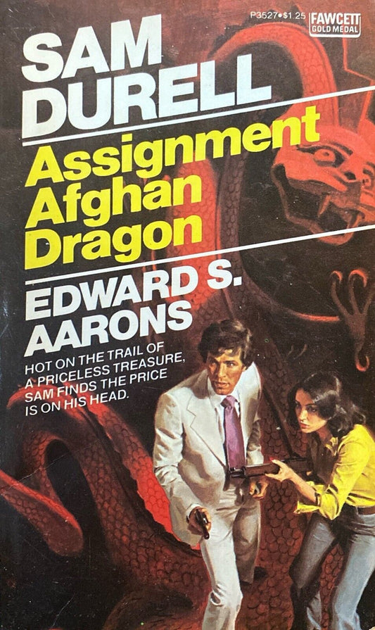 Assignment Afghan Dragon by Edward S. Aarons 1976 Fawcett Gold Medal Paperback