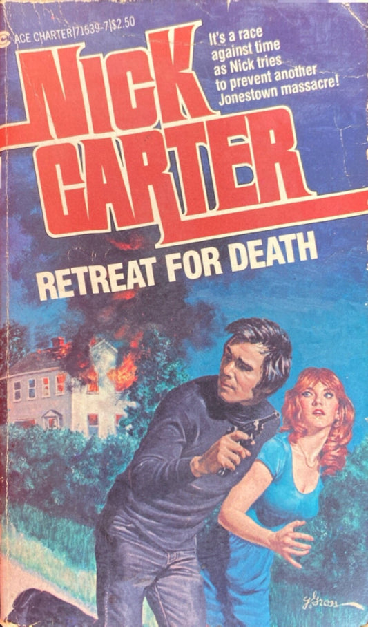 Retreat for Death by Nick Carter 1982 Charter Paperback Killmaster