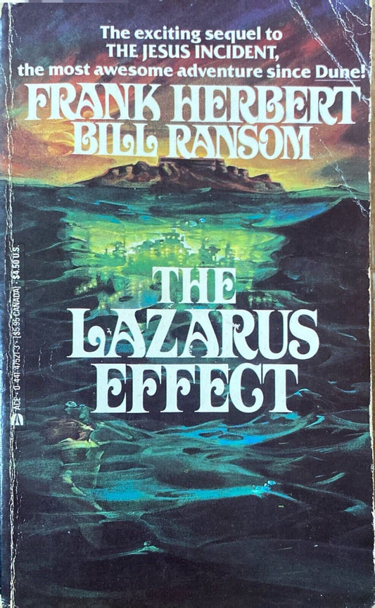 The Lazarus Effect by Frank Herbert & Bill Ransom 1987 Ace Paperback