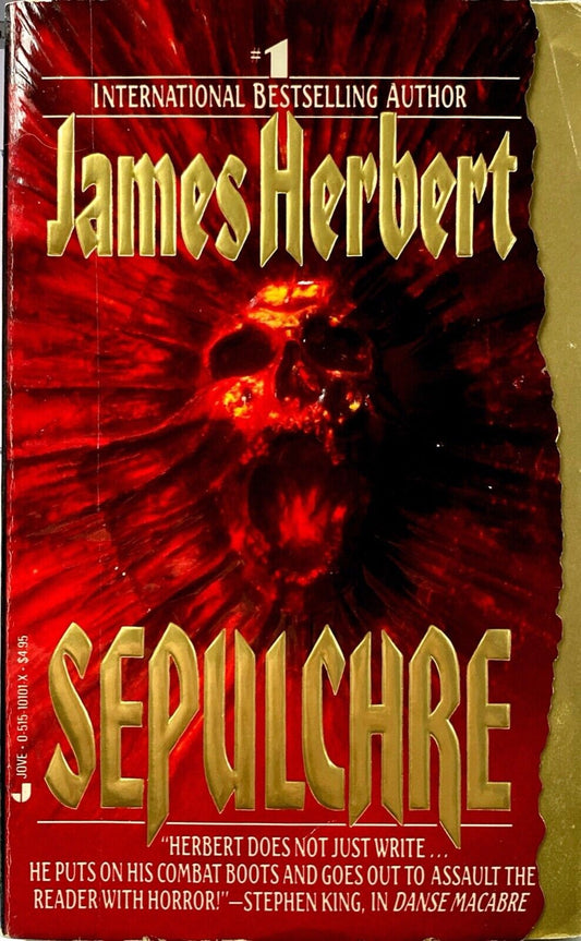 Sepulchre by James Herbert 1989 Jove Paperback