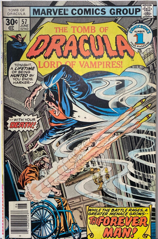 Marvel Comics Tomb of Dracula #57 Bronze Age 1977
