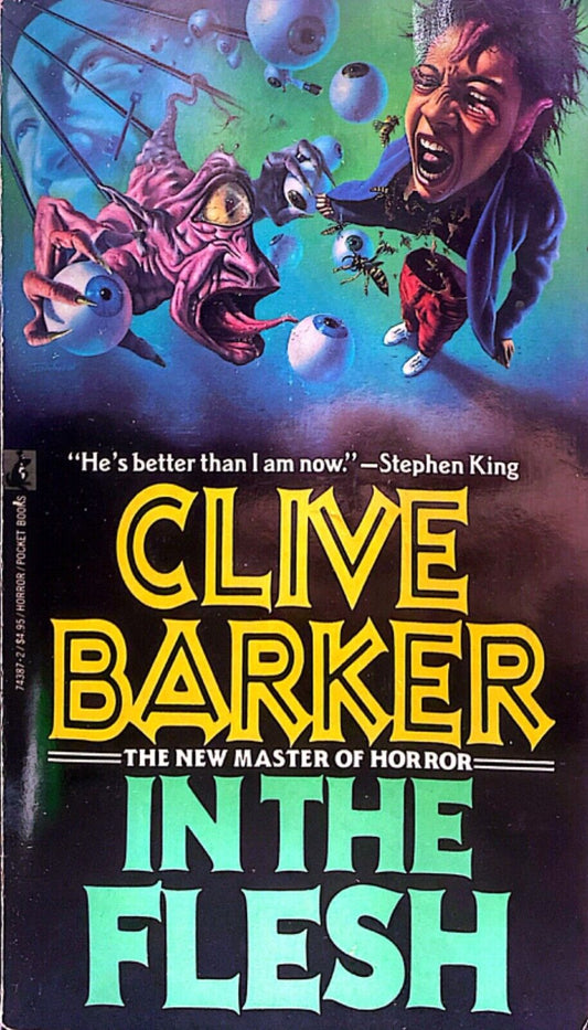 In the Flesh by Clive Barker 1988 Pocket Paperback
