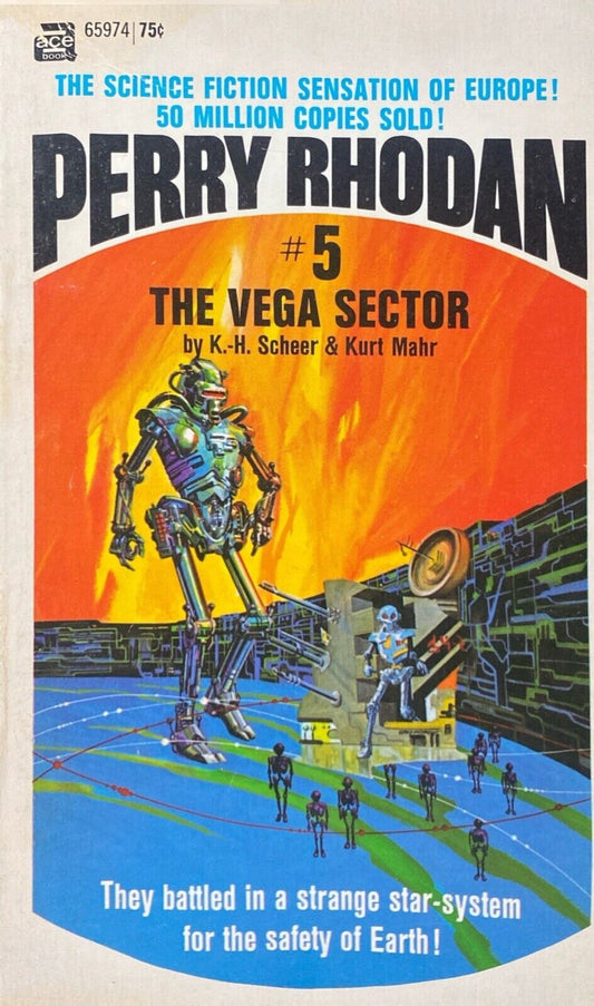 Perry Rhodan 5: The Vega Sector by K.H. Scheer & Kurt Mahr 1970 Ace Paperback