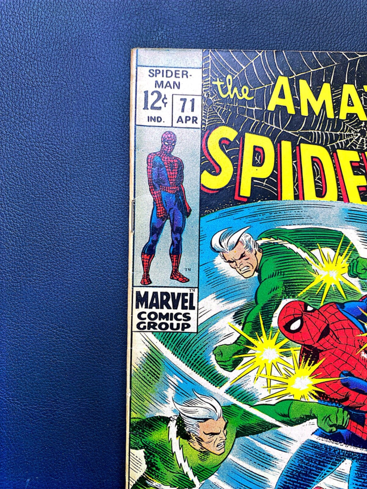 Marvel Comics Amazing Spider-man #71 Silver Age 1969 Quicksilver
