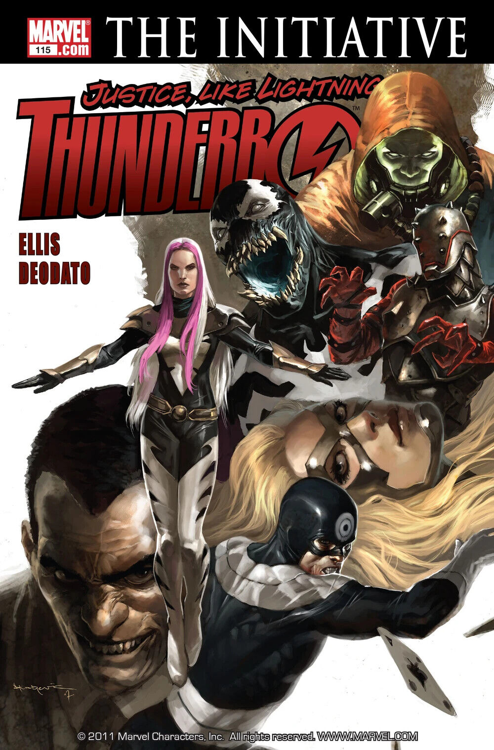 Marvel Comics Thunderbolts #115 Modern Age 2007
