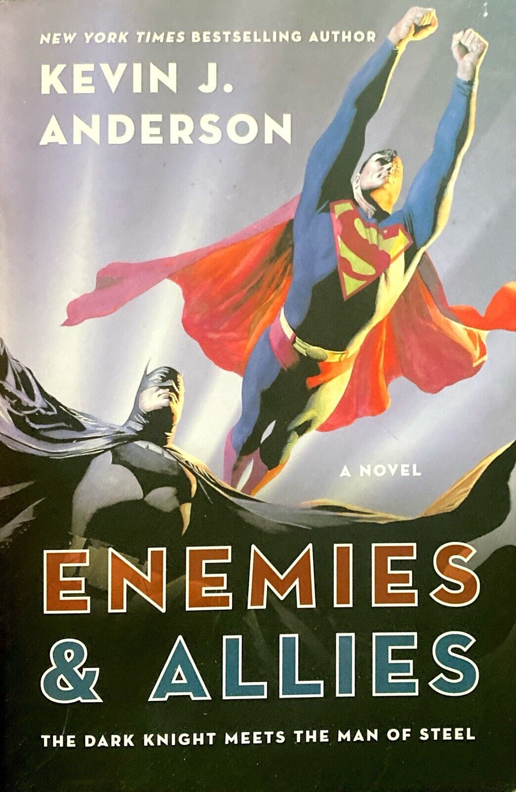 Enemies & Allies by Kevin J. Anderson 2012 !t Paperback Batman Superman