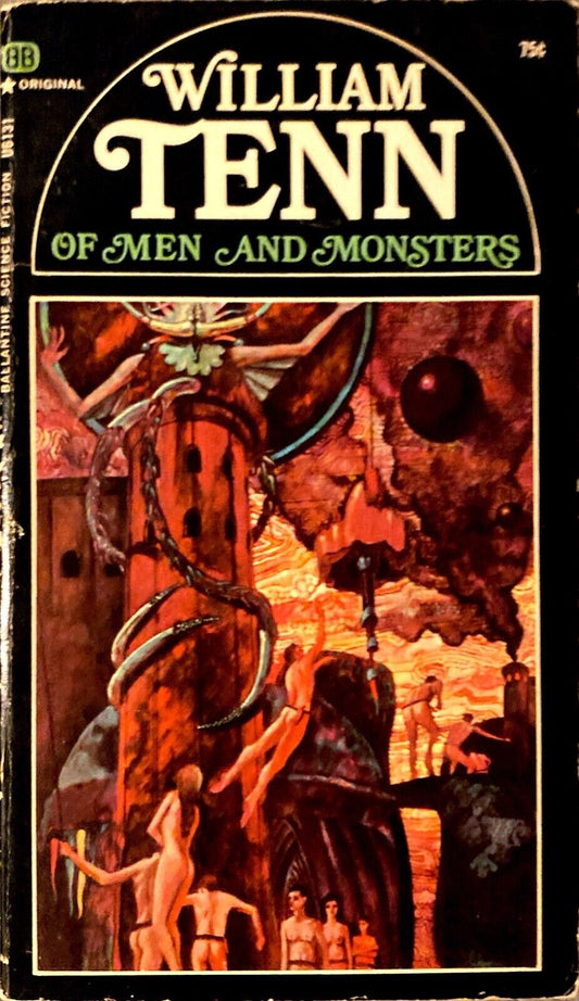 Of Men and Monsters by William Tenn 1968 Ballantine U6131 Paperback
